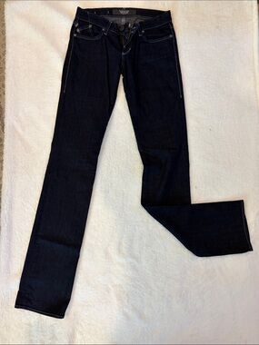Rock & Republic Women's Slim Straight Dark Indigo Jeans